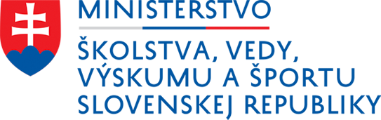 logo Ministerstva skolstva