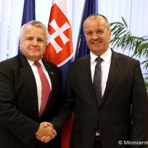 Minister Gajdoš rokoval s 1. námestníkom ministra zahraničných vecí USA J. Sullivanom