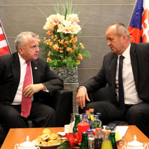 Minister Gajdoš rokoval s 1. námestníkom ministra zahraničných vecí USA J. Sullivanom