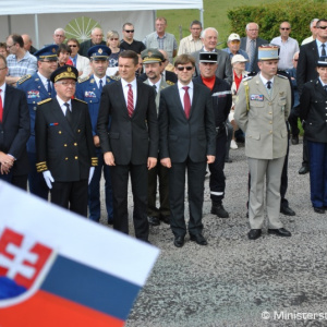 Štátny tajomník M. Koterec si vo francúzskom Darney pripomenul udalosti, ktoré významne prispeli k uznaniu nezávislosti Československej republiky 