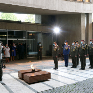 Velenie_OSSR_na_oslavach_SNP_v_Banskej_Bystrici