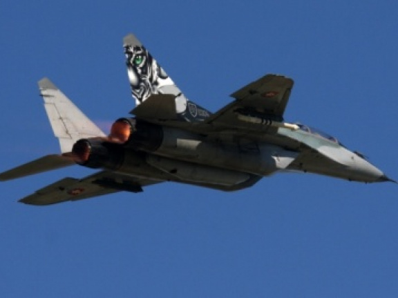 Ilustračný záber Mig-29 z cvičného letu