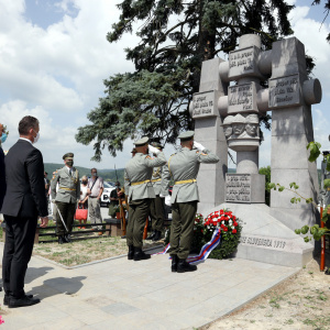 Odhalenie pamätníka čs. legionárov v Badíne (5)