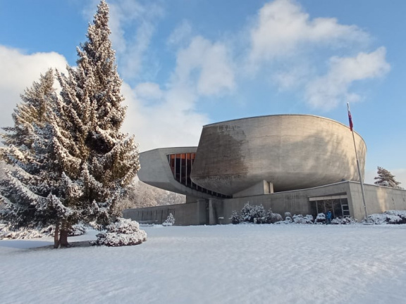 Múzeum SNP v zime