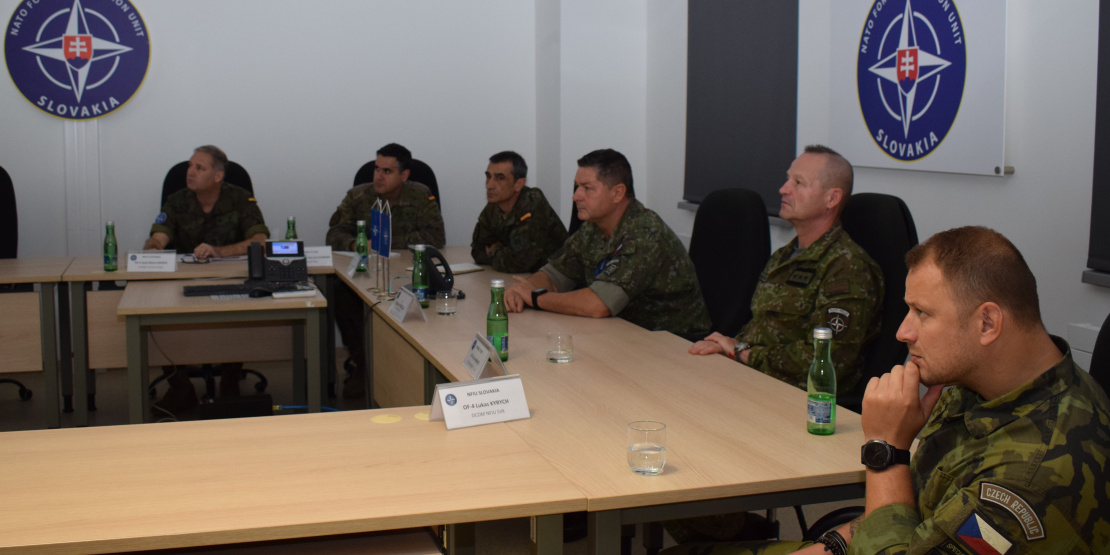 Brífing NFIU SVK pre veliteľa MNBD TF