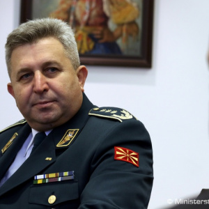 Minister Gajdoš rokoval s macedónskym náčelnikom Generálneho štábu M. Velichovskim