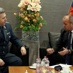 Minister Gajdoš rokoval s macedónskym náčelnikom Generálneho štábu M. Velichovskim