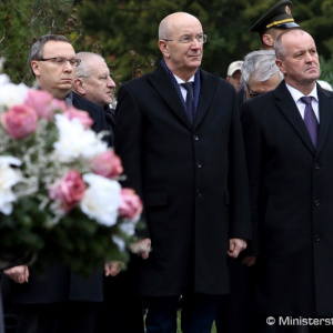 Minister Gajdoš vyzdvihol hodnotu demokracie počas pietnej spomienky pri príležitosti Dňa boja za slobodu a demokraciu