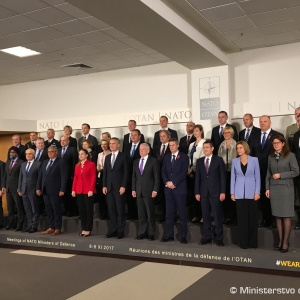 Minister Gajdoš sa dnes zúčastnil na rokovaní ministrov obrany členských krajín NATO