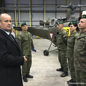 Minister Gajdoš navštívil slovenských vojakov v operácii EUFOR ALTHEA